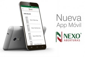 App móvil de Nexo Aberturas S.A.